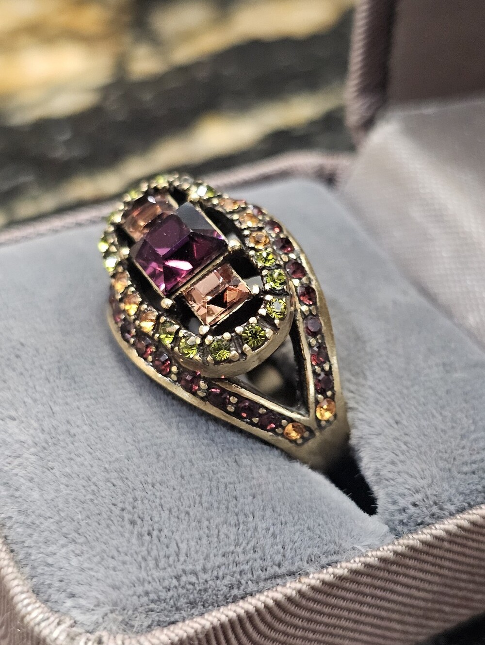 Heidi Daus Ring ~ Size 10 - Picture 3 of 4